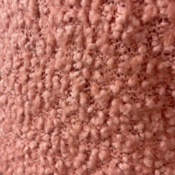 Nectar Clothing Peach Popcorn Knit Sweater Size Small - Picture 6 of 8